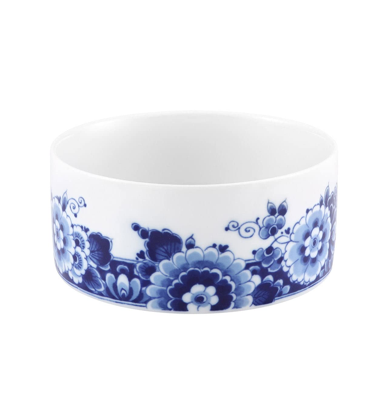 Vista Alegre Blue Ming Ceramic Cereal Bowls Set of 4 - Elegant Porcelain Breakfast Bowls for Cereal, Soup, Salad & Dessert - Dishwasher & Microwave Safe Tableware