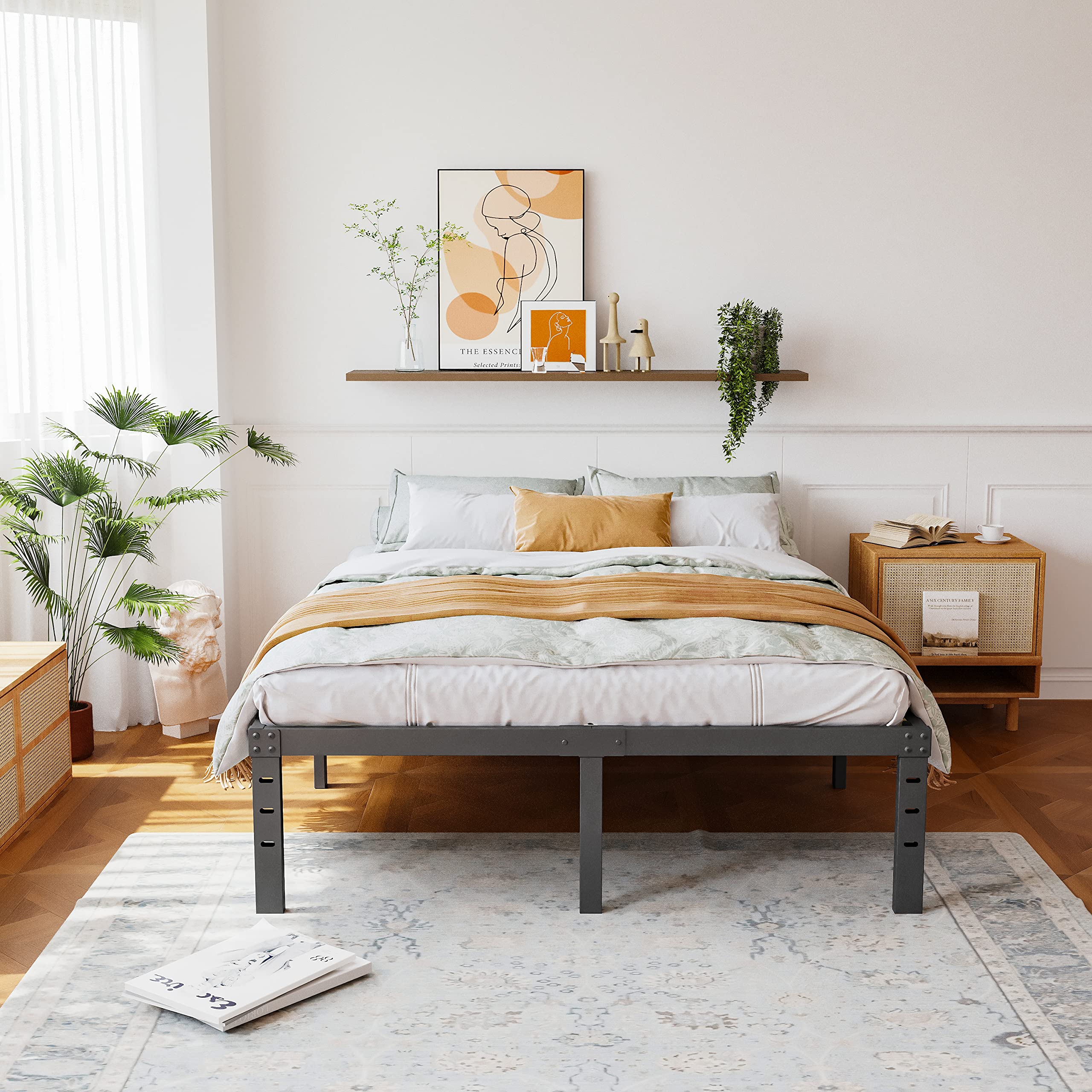 ZIYOO Full Size Bed Frame - 14