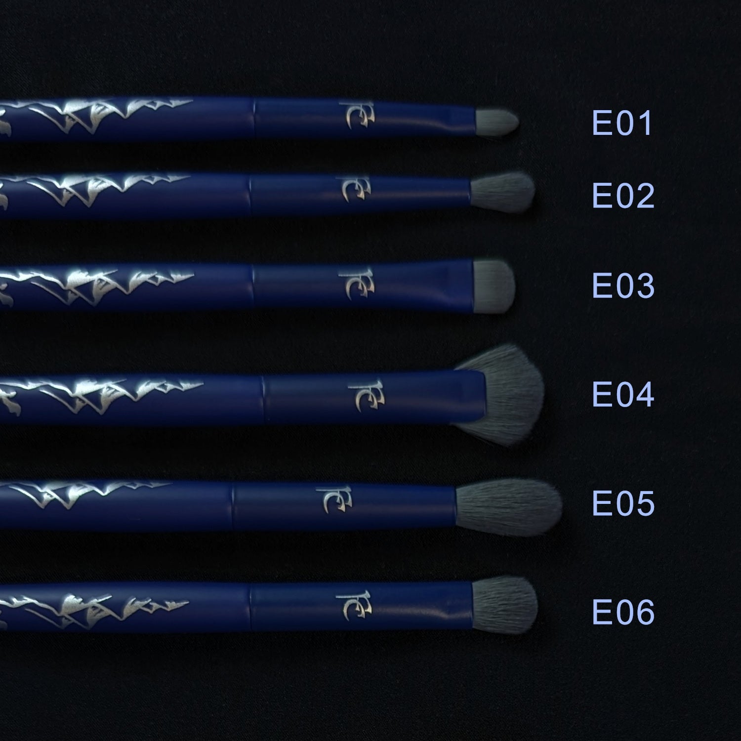 Premium Ice Dragon Eye Makeup Brushes Set - Soft Bristles for Eyeshadow, Blending & Detail Work - Perfect for Professional Makeup Artists & Beginners (Great for Daily Use, Special Occasions & Travel)