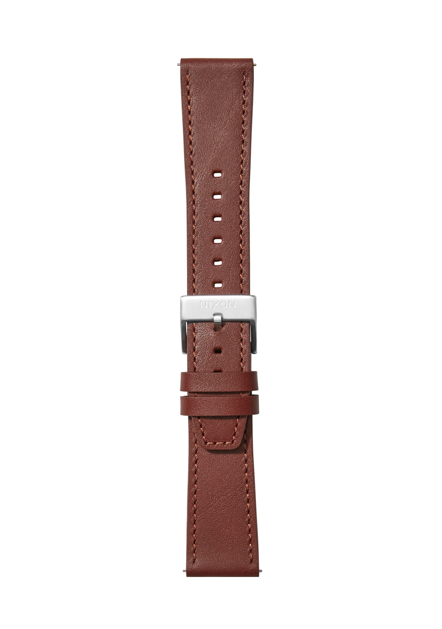 23mm Horween Leather Watch Band - Genuine Brown Leather Strap for Men & Women - Perfect for Casual, Business & Outdoor Wear