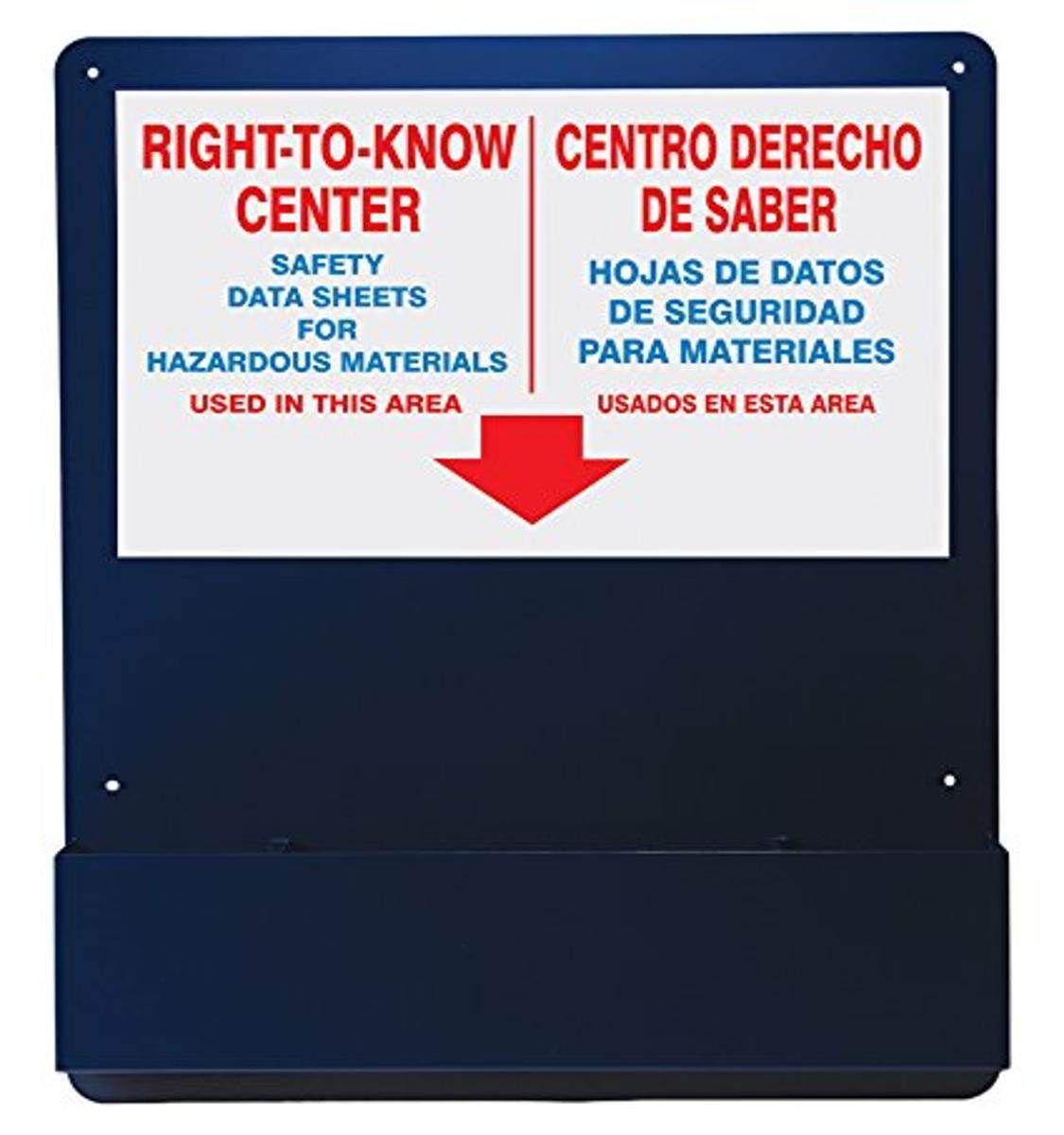 Accuform SBZRS708 Right-to-Know Safety Sign Center - 30