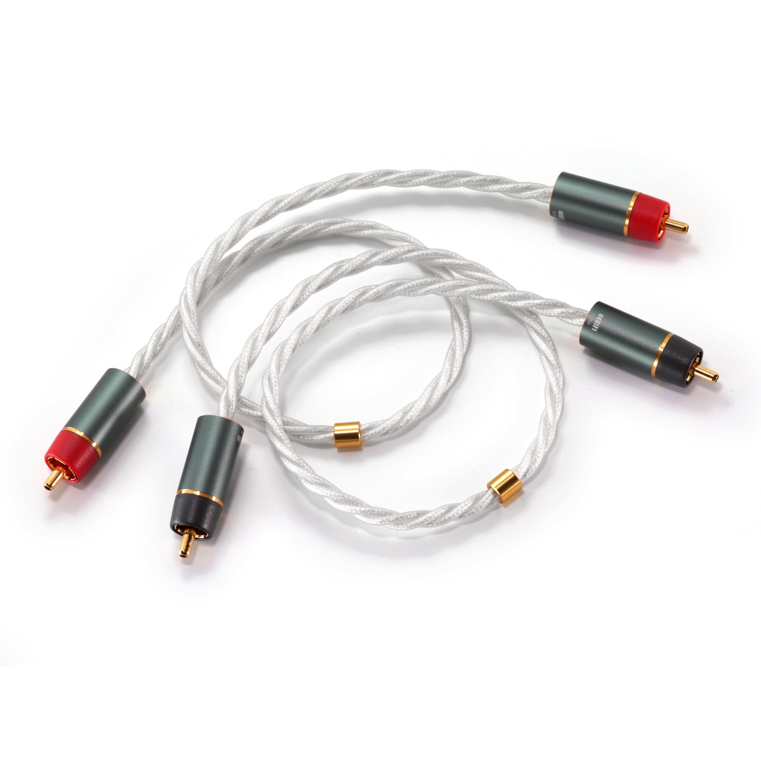 DD ddHiFi RC20A High-Quality RCA to RCA Audio Cable - Perfect for Home Theater, Stereo Systems & Audiophile Setups