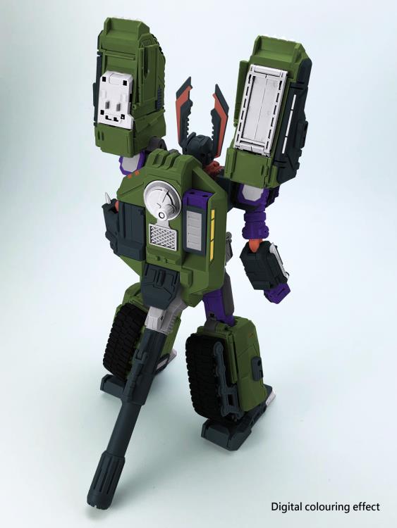 Fans Hobby Master Builder MB-17 Meg Tyranno Dinosaur Robot Action Figure - Transformable Toy for Collectors & Kids - Perfect for Display, Play & Gifts