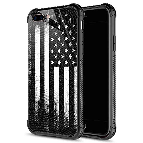 Black Retro American Flag