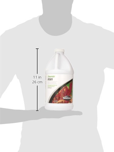 Flourish Iron Plant Supplement - 2 Liter (67.6 fl oz) Liquid Iron for Aquatic Plants | Promotes Healthy Growth in Freshwater Aquariums & Planted Tanks