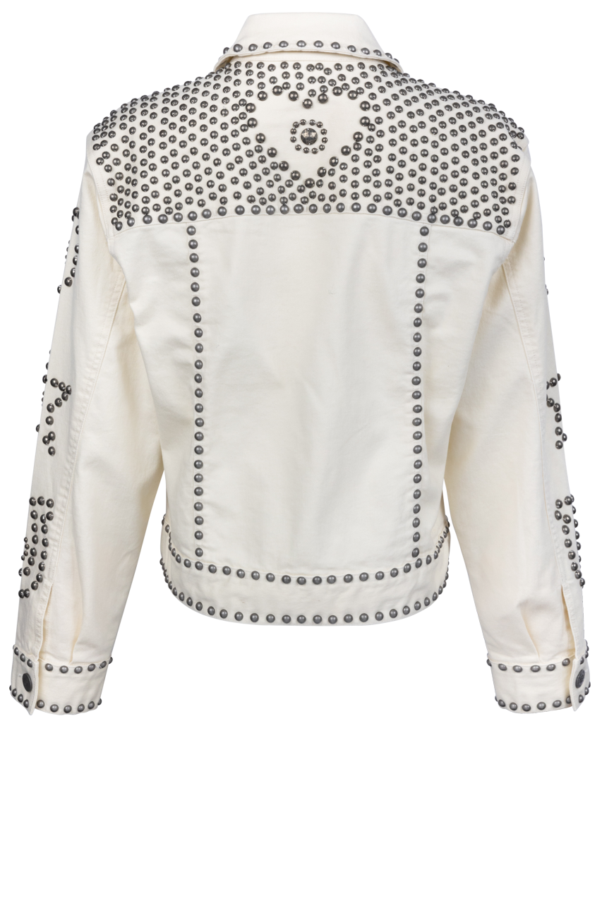 Double D Ranch Wildorado Jacket for Women - Western Style Denim Jacket with Embroidered Details | Perfect for Rodeo, Cowgirl Fashion & Outdoor Adventures