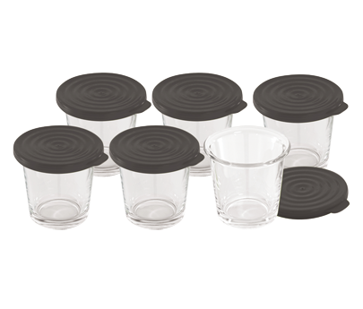 Tefal Cook4me Accessory Jars with Cover - 4-Piece Set for Food Storage & Meal Prep - Perfect for Sauces, Spices & Leftovers - XA606000