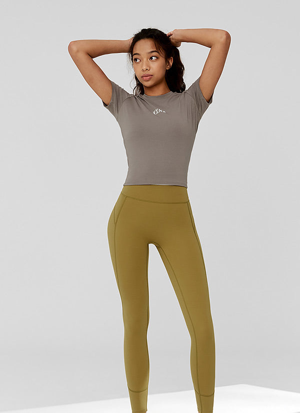 3-Pack XXMX Crop Short Sleeve Tops for Women - Summer Fashion Casual Tees for Gym, Yoga, and Everyday Wear
