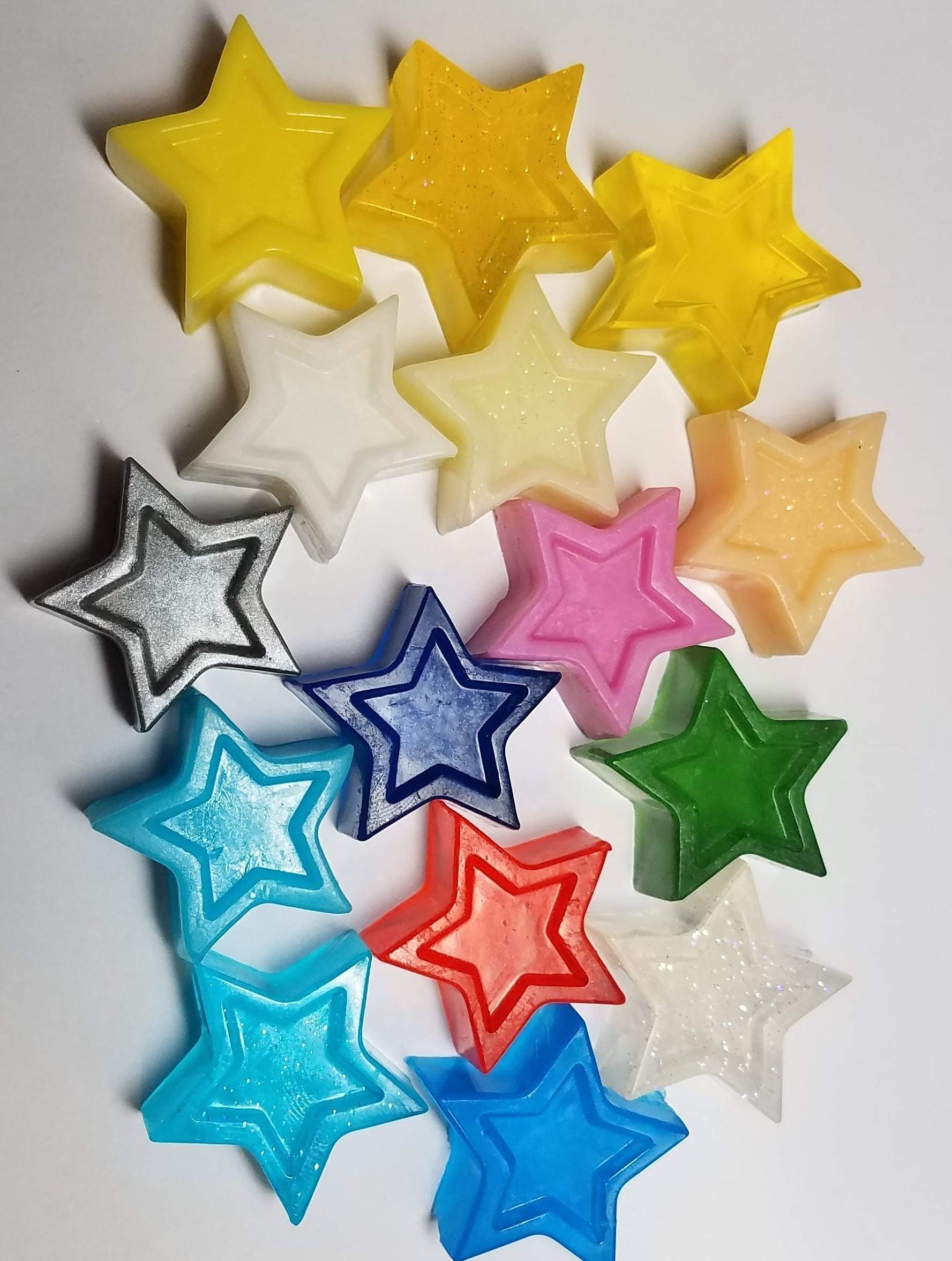 25 Pack Twinkle Little Star Baby Shower Soap Favors - Handmade Custom Soap for Gender Reveal Parties | Perfect for Baby Showers, Newborn Gifts & Gender Announcement Celebrations