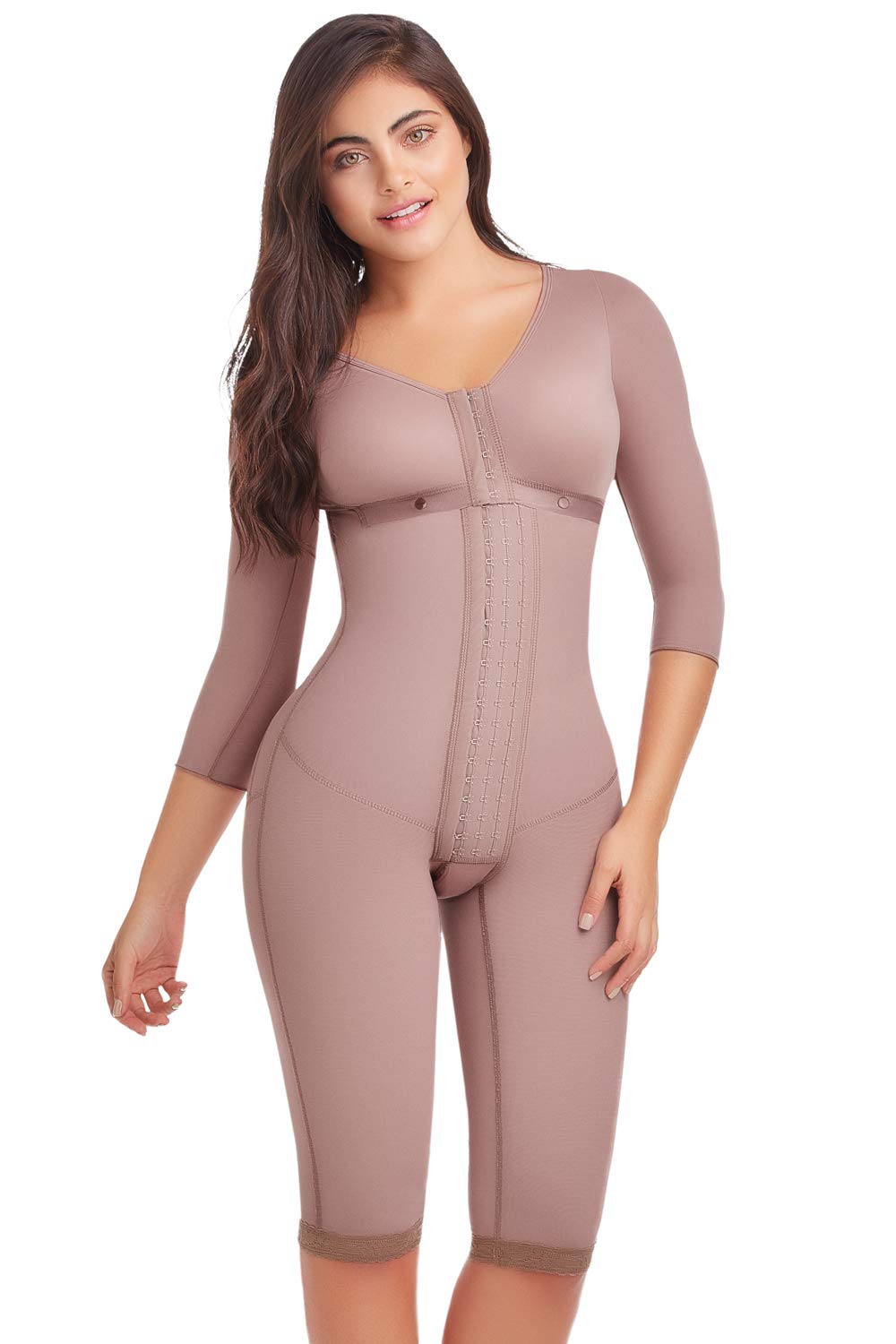 Delié by Fajas D'Prada High Waist Tummy Control Shapewear - Full Body Compression Shaper with Butt Lifting Effect for Women - Perfect for Postpartum, Workout & Special Occasions