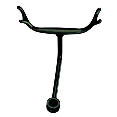 Oil Rubbed Bronze Shower Pole Holder for Hot Springs - Durable Bathroom Accessory for Spa, Poolside & Outdoor Showers