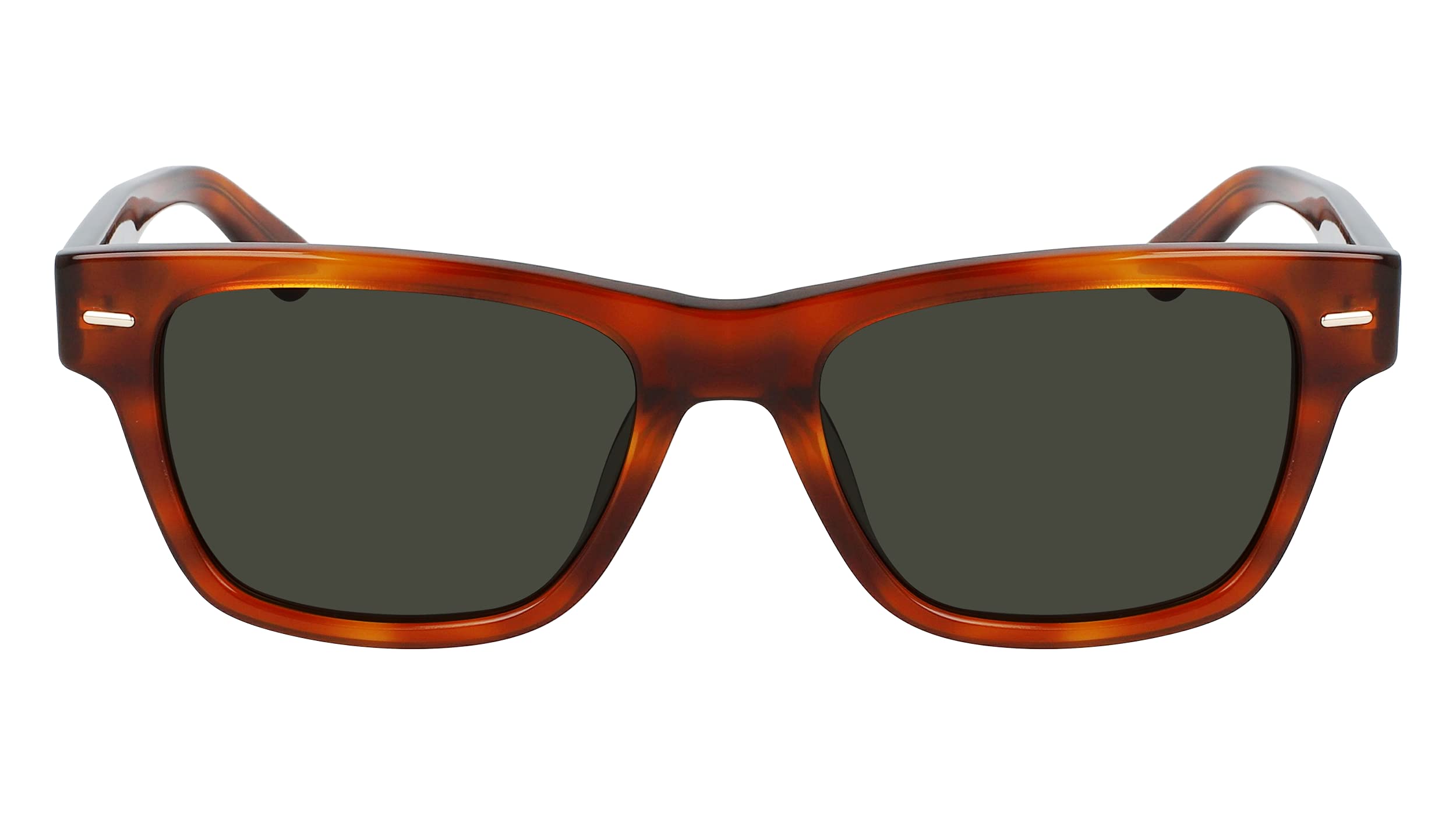 Calvin Klein CK21528S Rectangular Sunglasses for Men & Women - UV Protection, Polarized, Fashionable Aviator Style for Outdoor Activities, Driving, Beach & Travel