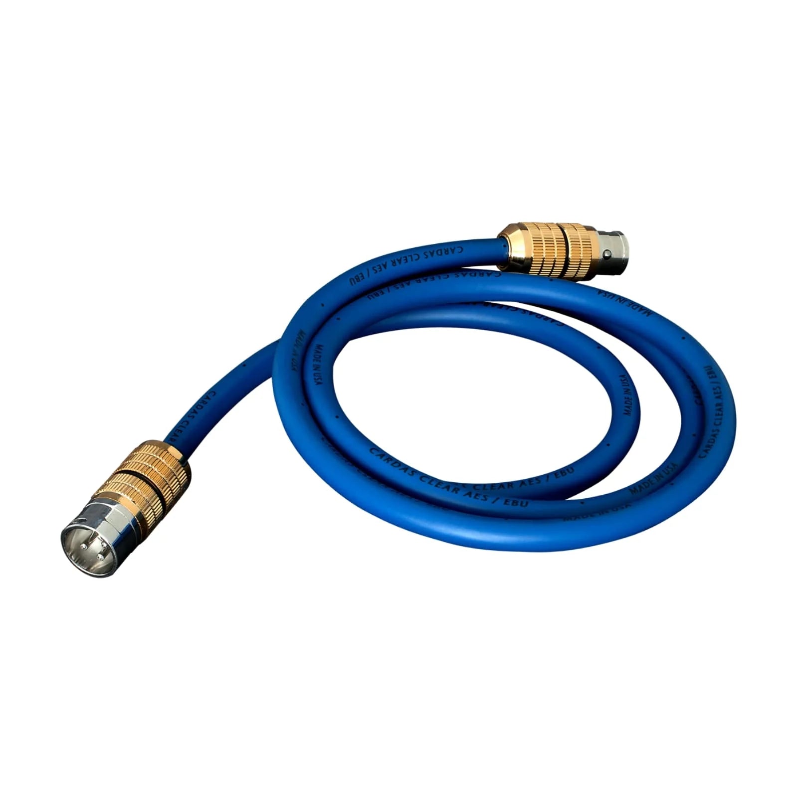 Cardas Audio Clear AES/EBU Digital Cable - Premium XLR Balanced Interconnect for Professional Studio & Hi-Fi Systems - Perfect for Recording, Mastering & Audiophile Listening