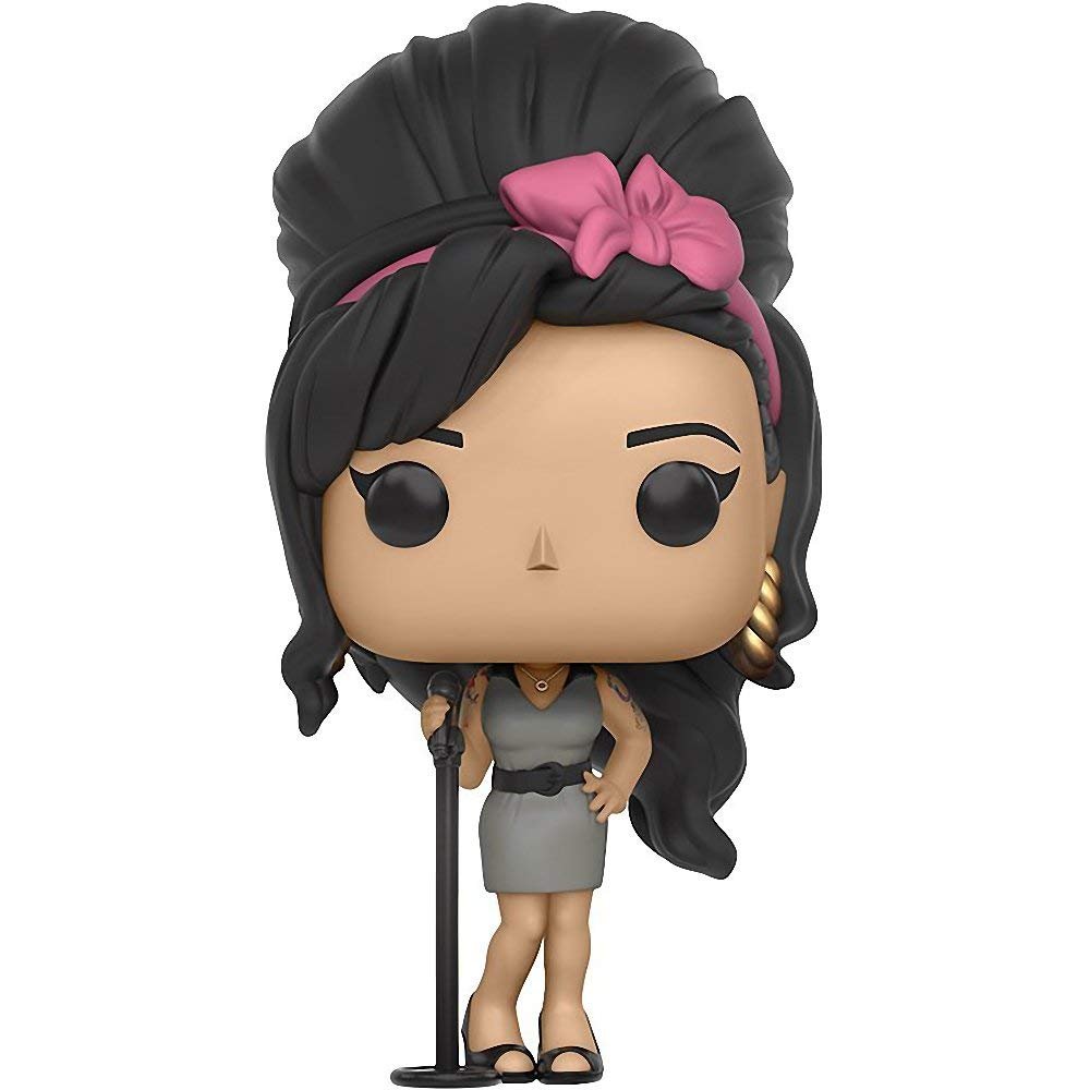 Funko Pop! Rocks: Amy Winehouse #48 Vinyl Collectible Figure with Protective Case - Music Icon Collectible for Display & Gift Giving
