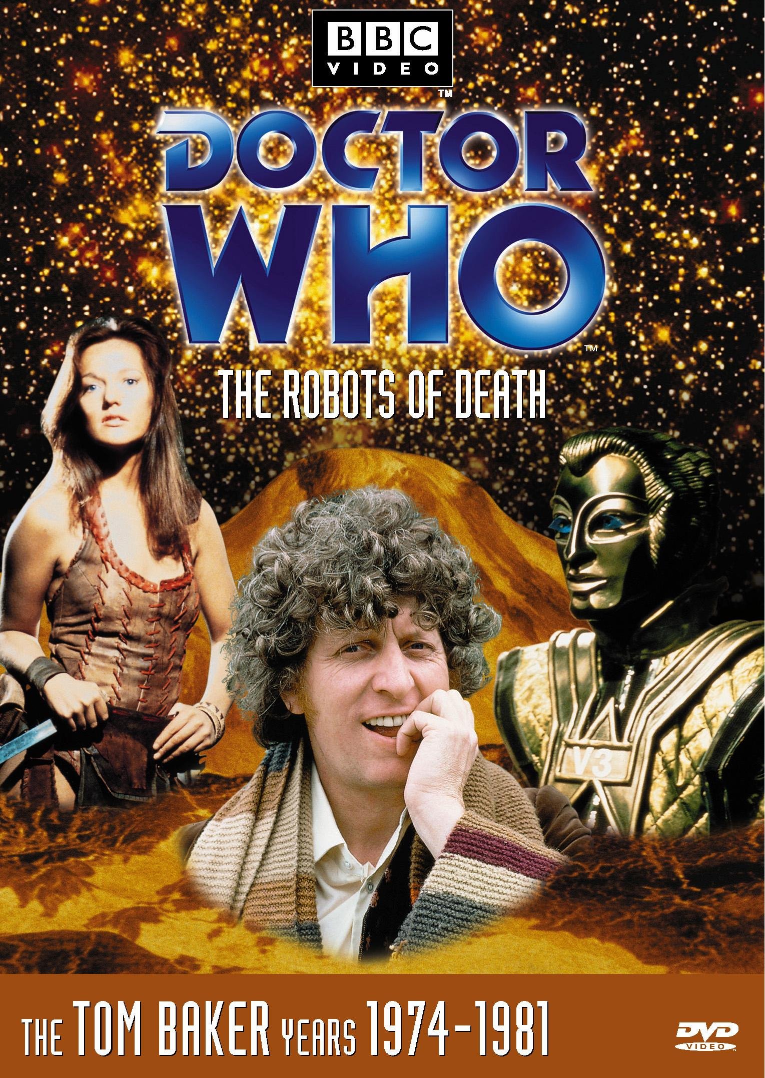 Doctor Who: The Robots of Death (Story 90) - Classic Sci-Fi DVD Collection - Perfect for Fans & Collectors | Great for Movie Nights & Sci-Fi Enthusiasts