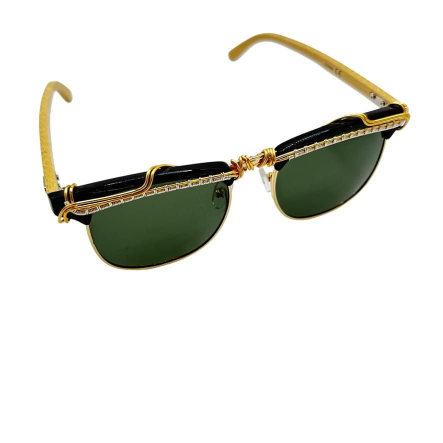 Premium Polarized Sunglasses for Men & Women - UV Protection, Lightweight Bamboo Frame - Perfect for Driving, Fishing & Outdoor Activities