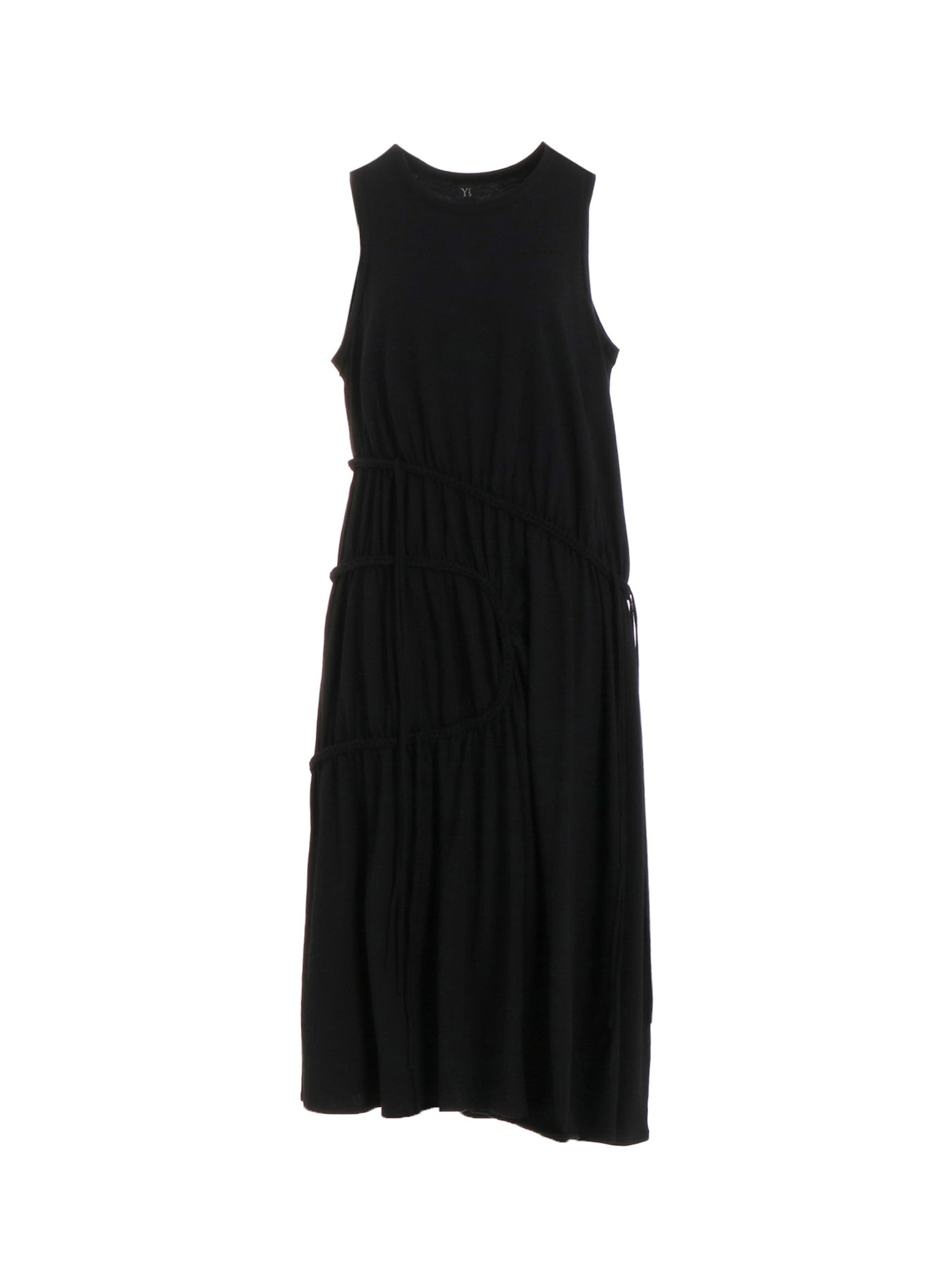 Soft Cotton Jersey Chain Stitch Sleeveless Dress for Women - Casual Summer Outfit, Beach Cover-Up, and Daytime Wear