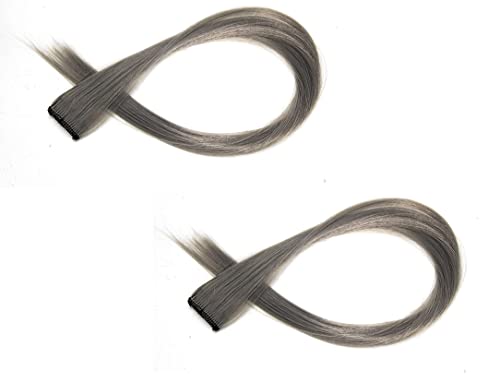 BOXO Clip-In Synthetic Hair Extensions for Women, Girls & Kids - 1-Pack Hair Streaks for Parties, Cosplay & Everyday Styling