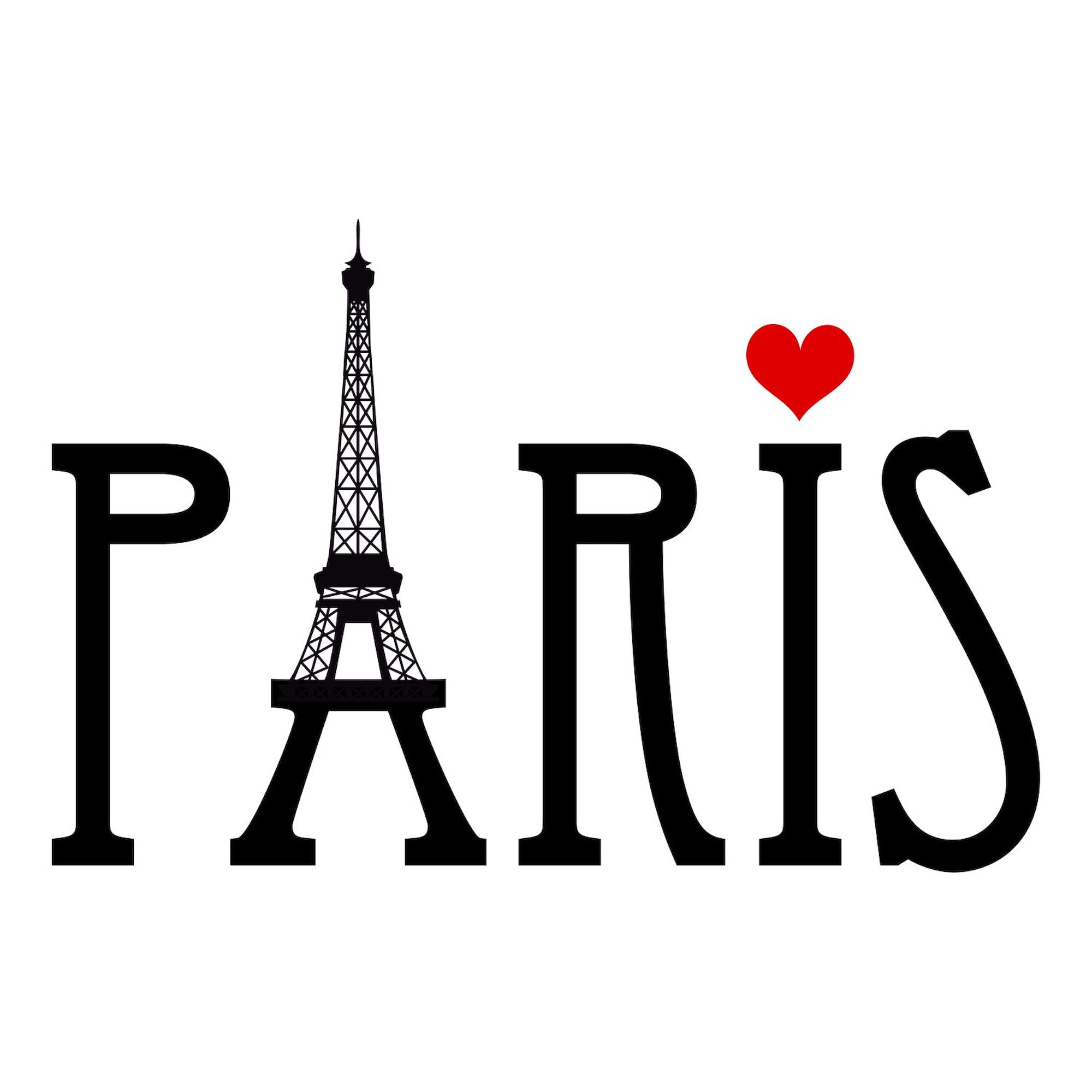Love Paris Eiffel Tower Red Heart Refrigerator Magnet 3x2 Inch - Decorate Your Fridge, Office, or Locker with This Cute Parisian Souvenir Gift