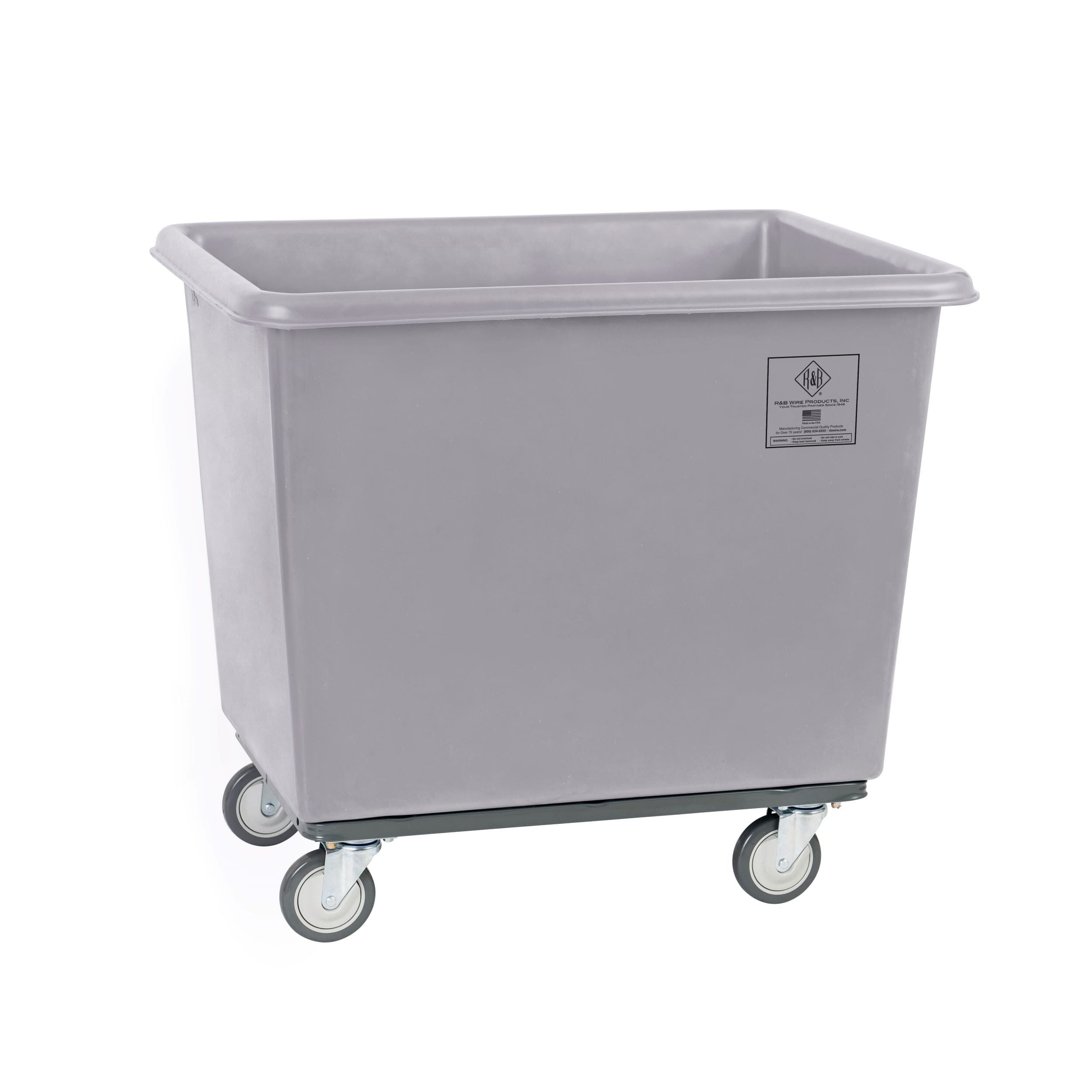 Heavy Duty Poly Truck 12 Bushel - Durable Utility Cart for Gardening, Landscaping, and Farm Use