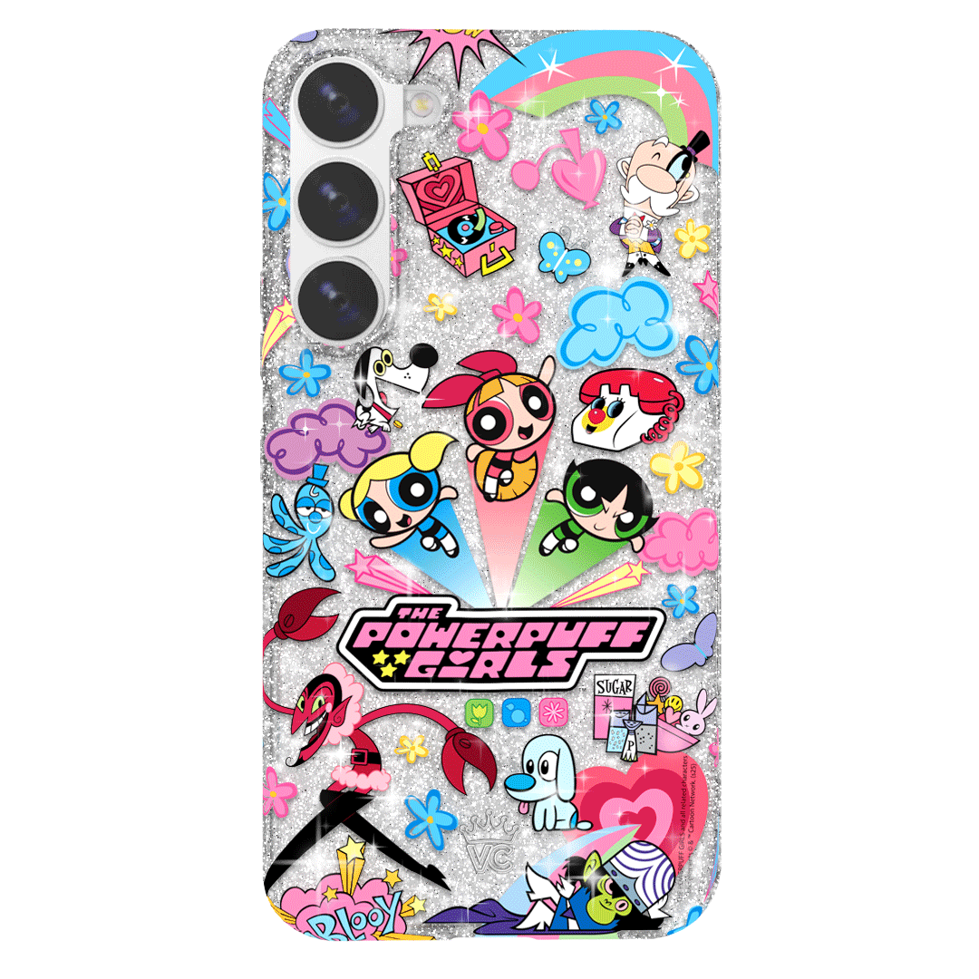The Powerpuff Girls Girl Power Samsung Phone Case - Cute Cartoon Character Protective Cover for Samsung Galaxy S21/S20/Note 20 - Perfect Gift for Kids & Fans of The Powerpuff Girls TV Show