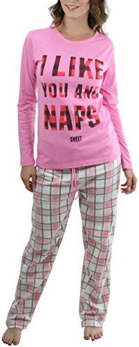 Long Sleeve W/ Text - I Like You and Naps