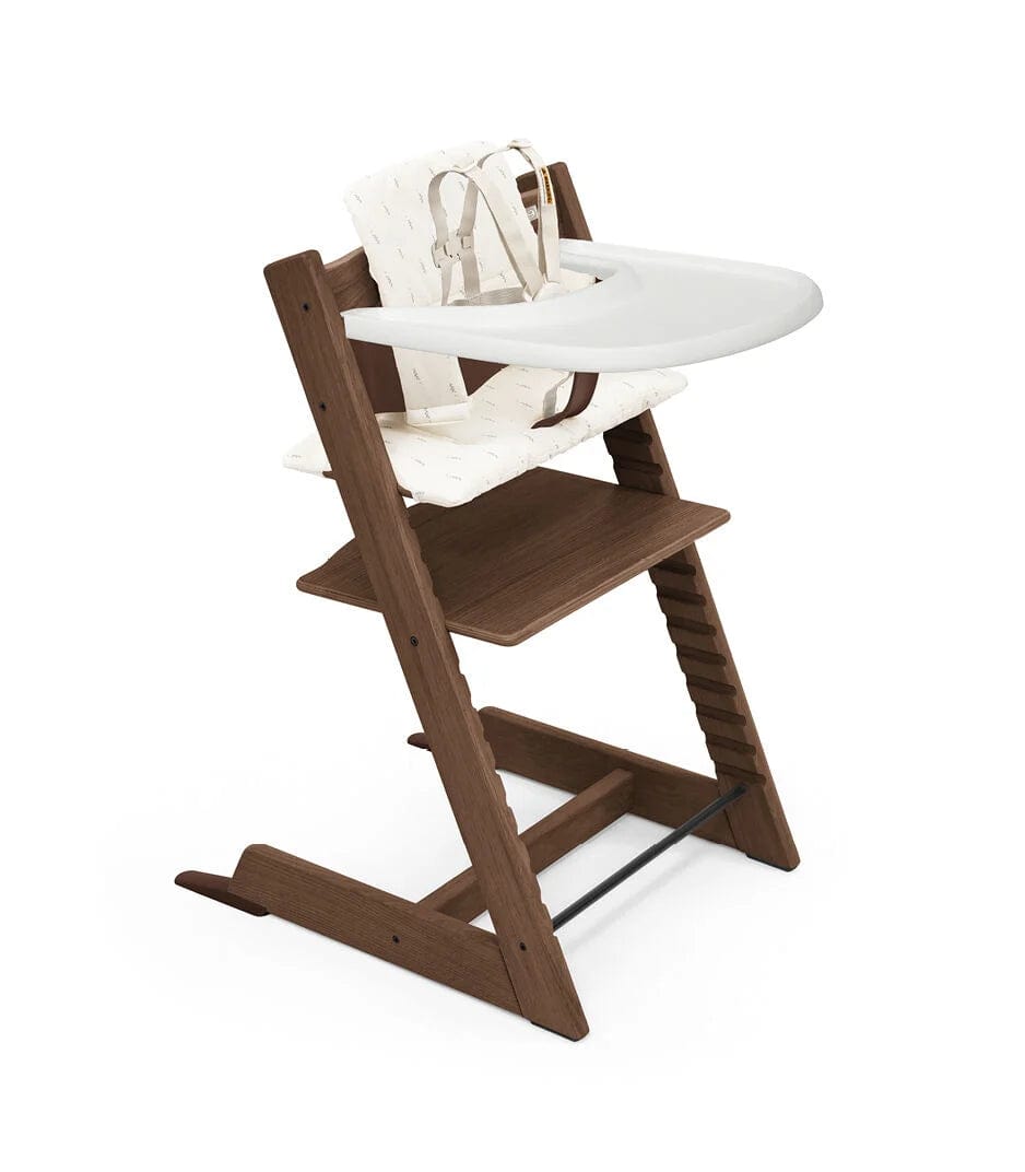 Stokke Tripp Trapp Complete High Chair with Cushion & Tray - Adjustable Baby Feeding Chair for Toddlers - Perfect for Dining, Playtime & Learning Activities
