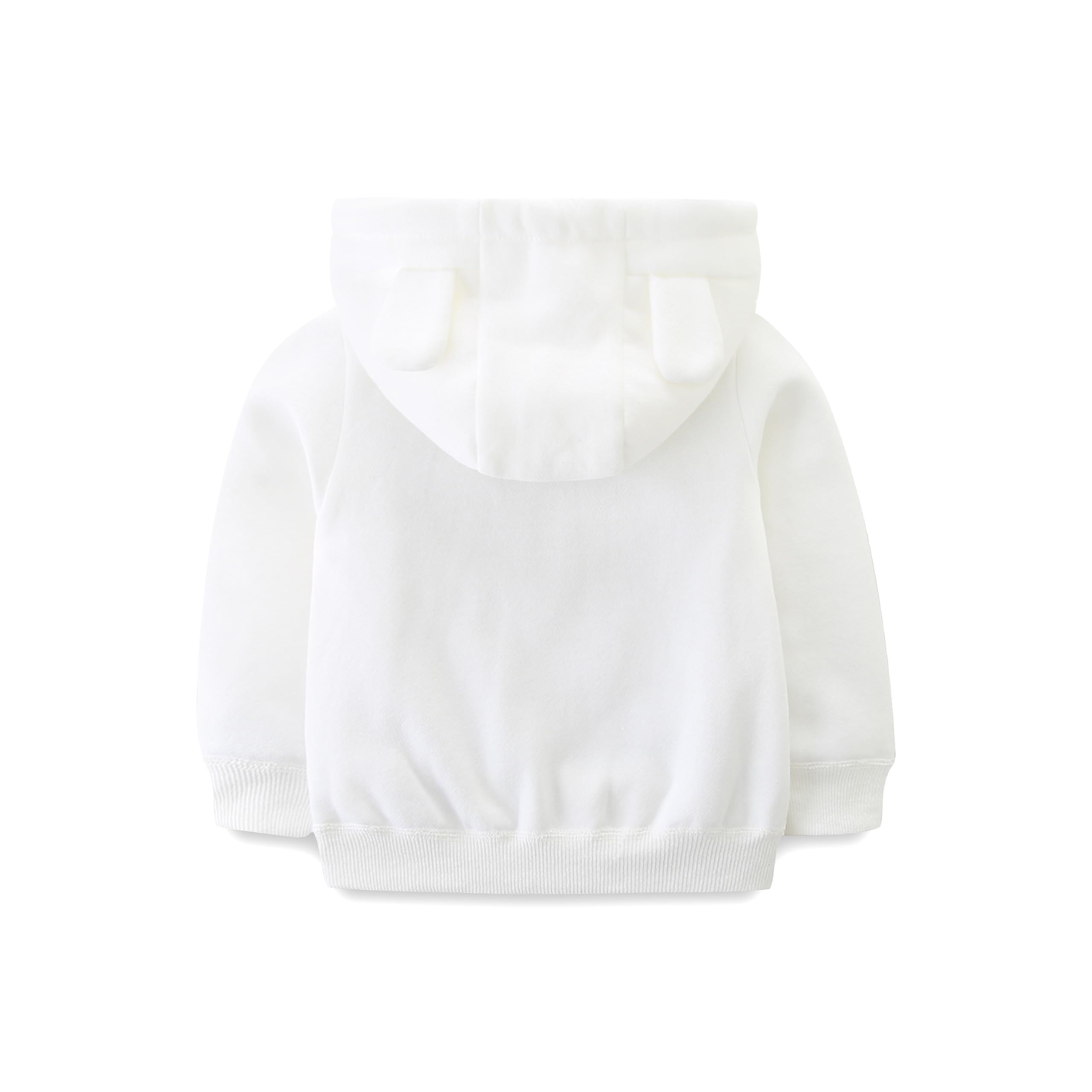 Adorable Baby Hooded Zip Coat for Girls & Boys - Warm Fall & Spring Outerwear Jacket (3-24 Months) - Perfect for Playdates, Park Outings & Family Walks
