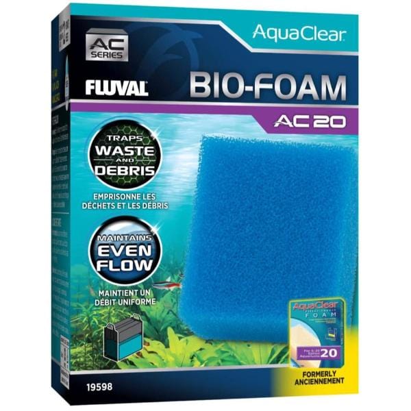 Fluval AC Series Bio Foam Power Filter Insert - High Performance Aquarium Filter Media for Fish Tanks - Perfect for Freshwater and Saltwater Aquariums, Fish Tanks, and Aquatic Habitats