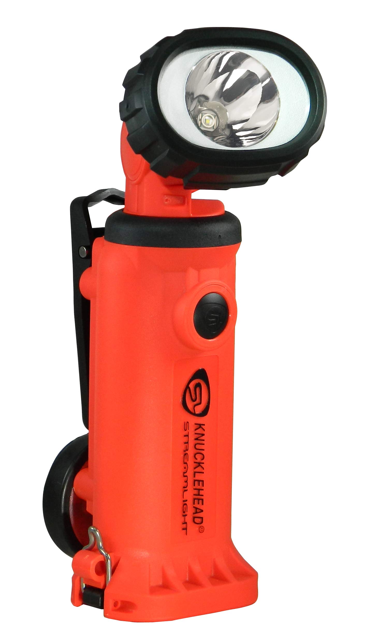 Streamlight 90751 Knucklehead Rechargeable Spot Light - 180 Lumens, Orange (Charger Not Included) - Perfect for Camping, Hiking, and Emergency Lighting