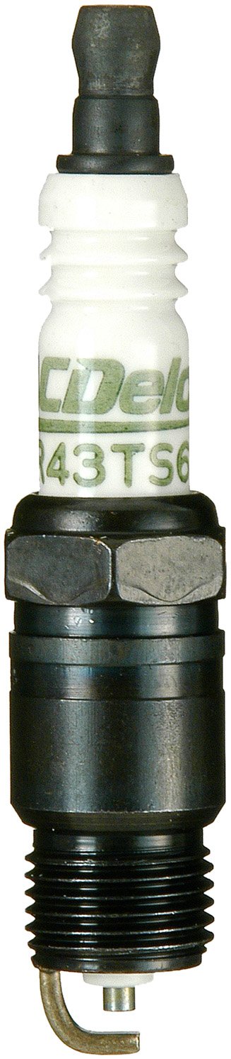ACDelco Professional R43TS6 Conventional Spark Plug - Single Pack | Compatible with GM, Chevy, Ford, Dodge | High Performance for Smooth Engine Operation | Ideal for Daily Commuting, Road Trips & Off-Road Adventures