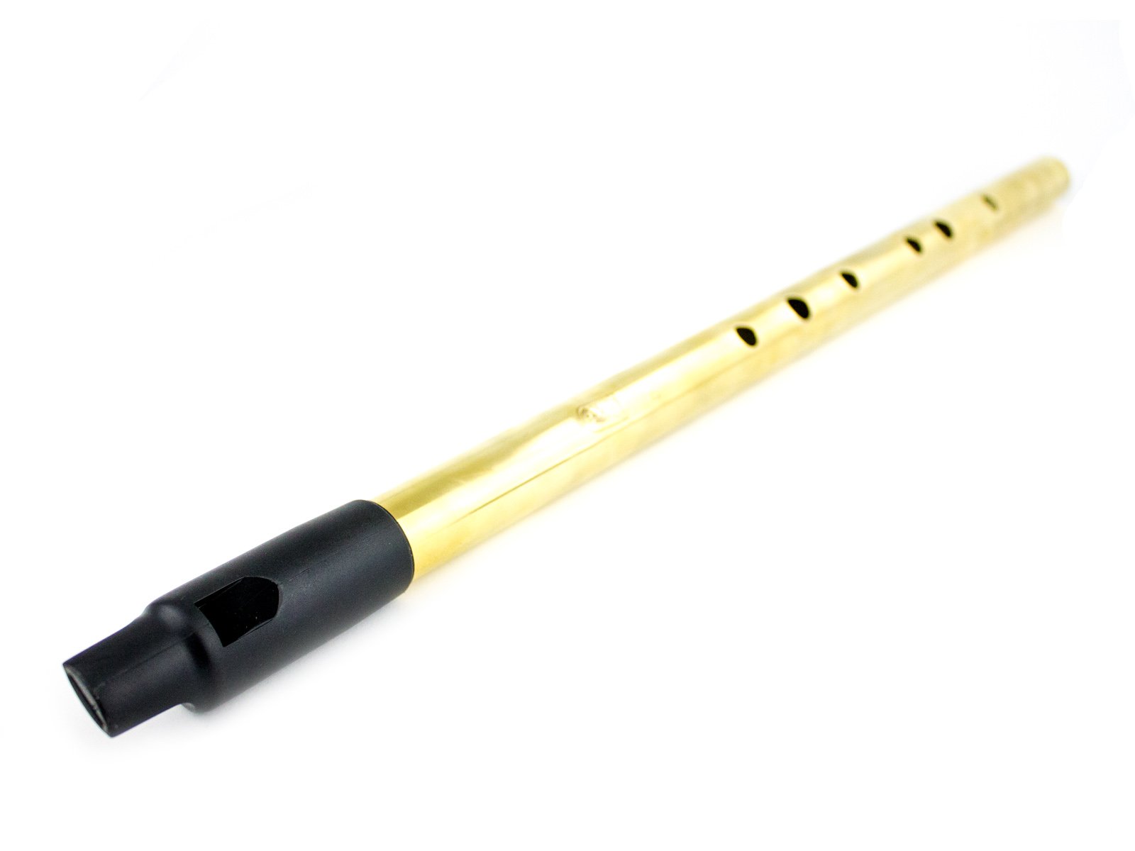 Premium Handmade Howard Whistle - Classic Low D Key Brass Whistle with Color Options | Irish Flute Instrument for Folk Music, Celtic Performances & Music Practice