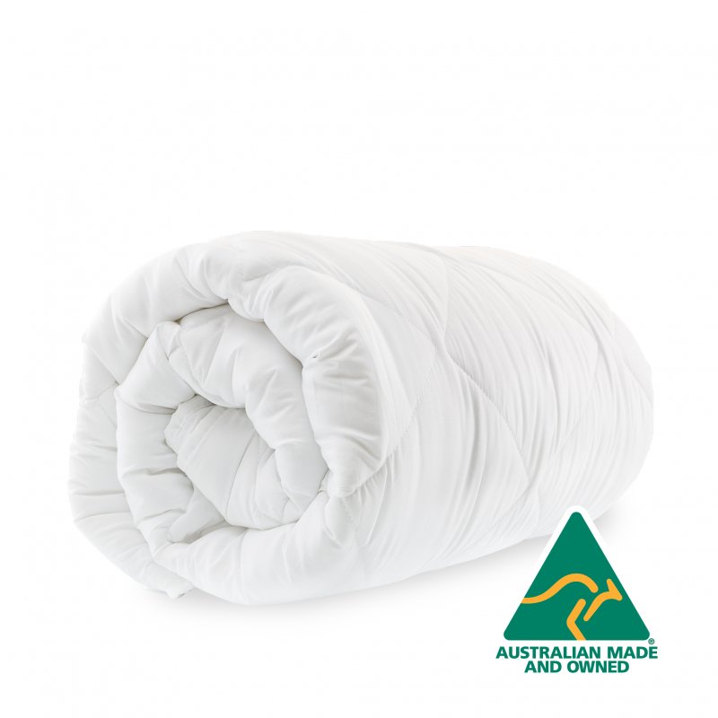 Premium Australian Made Merino Wool Quilt 500GSM - 270x240cm Super King Size - Ultra Warm & Breathable All-Season Bedding for Cold Winters & Cozy Nights