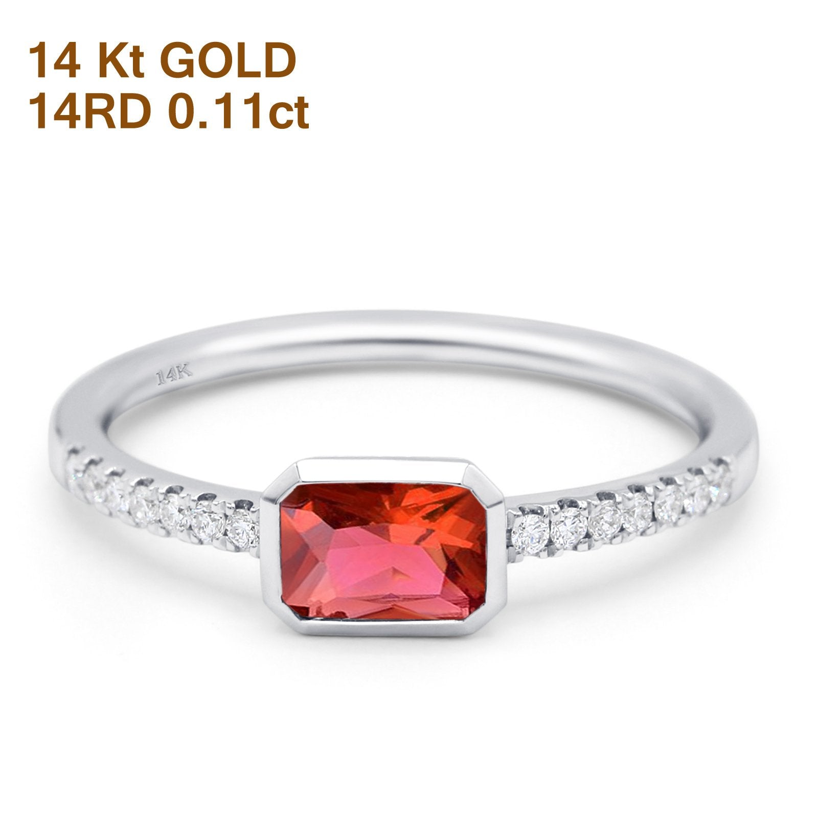 14K Gold 5.2mm G SI Diamond Engagement Ring for Women - Elegant Wedding Band, Promise Ring & Anniversary Jewelry Gift (Perfect for Proposals, Vow Renewals & Special Occasions)