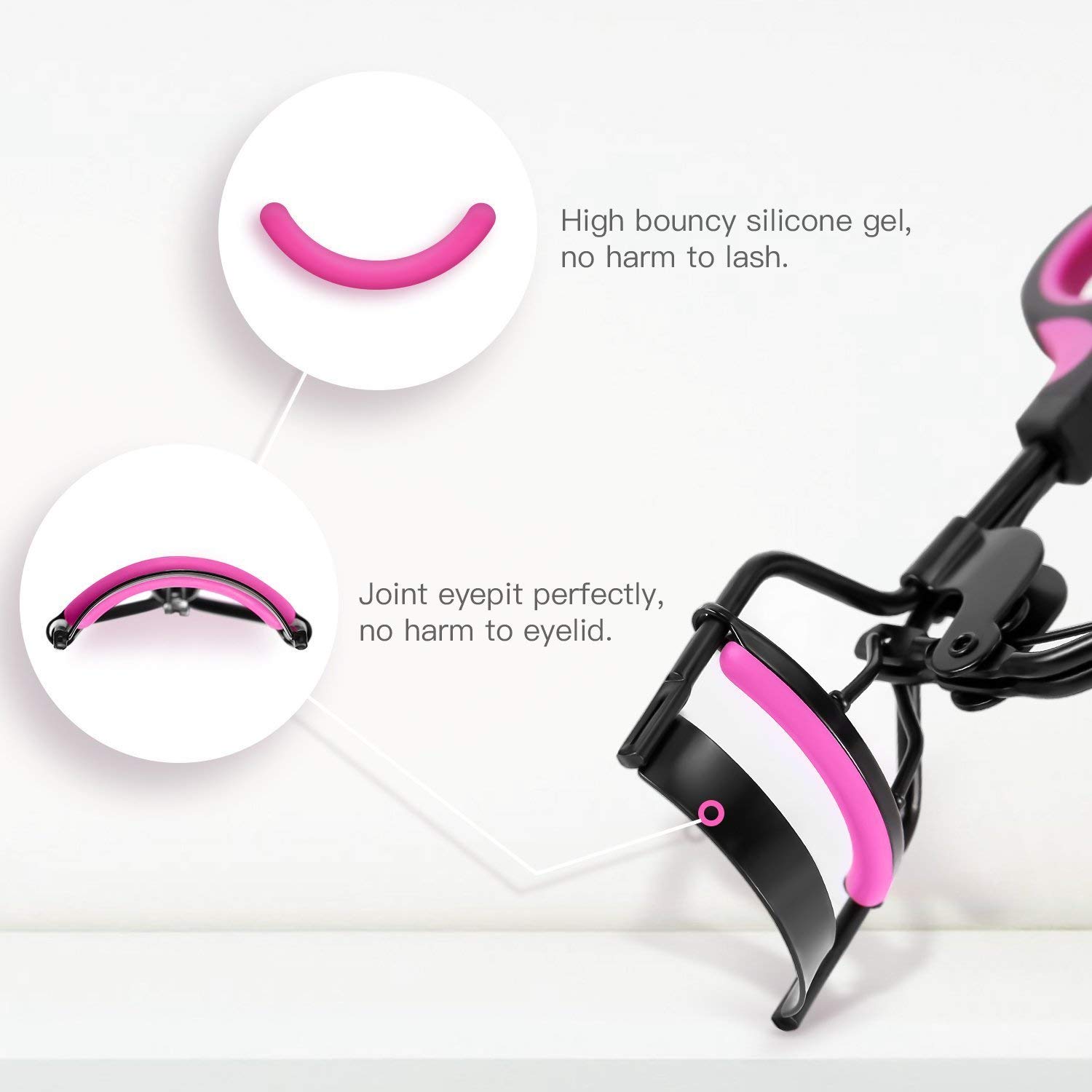 AlexVyan Professional Eyelash Curler - Premium Lash Curling Tool for Women, Girls & Ladies | Perfect for Makeup, Cosmetics & Enhancing Natural Lashes | Great for Daily Use, Special Occasions & Professional Makeup Artists