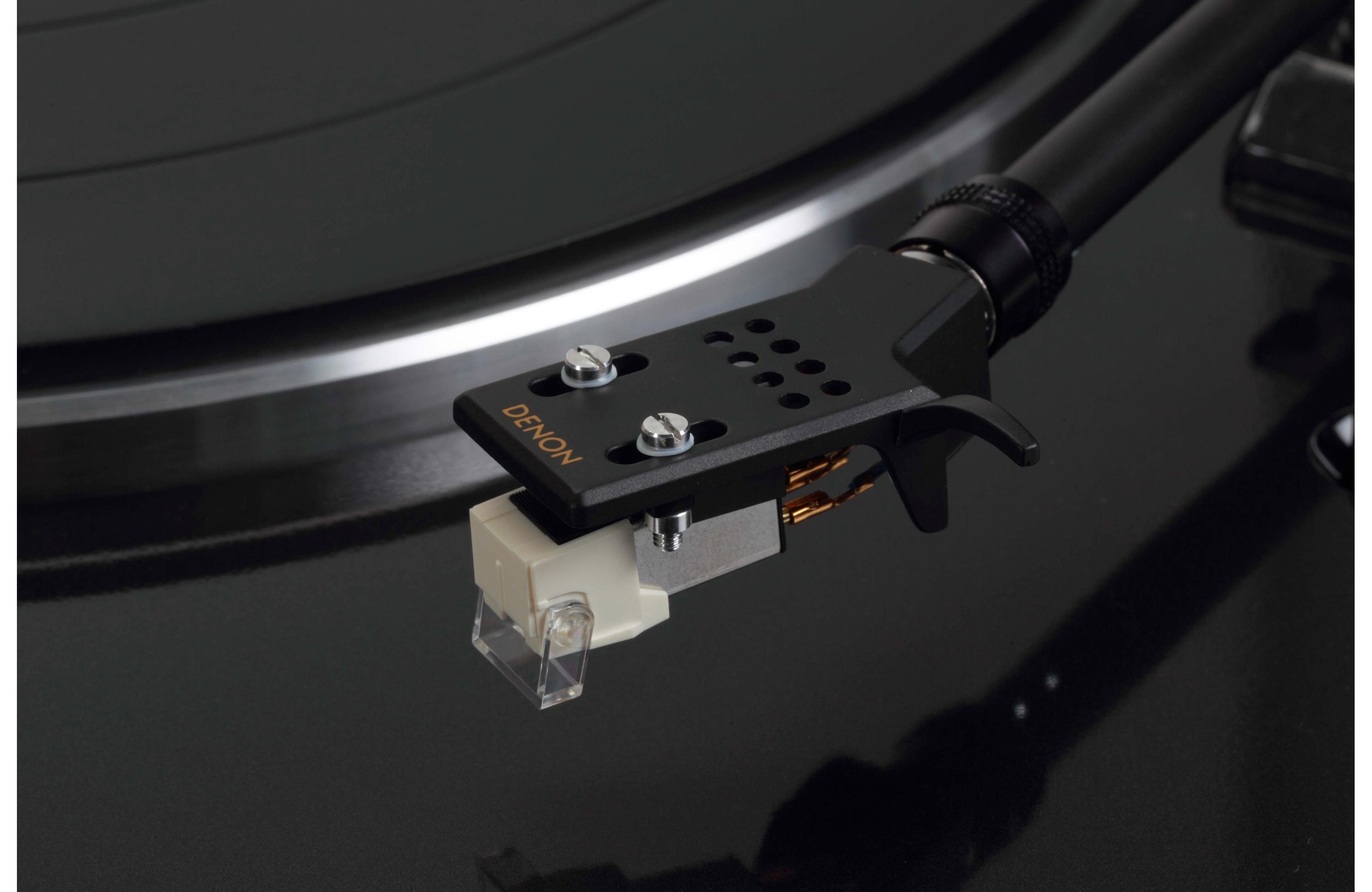 Denon DP-300F Fully Automatic Turntable with Ortofon 2M Red Cartridge - Premium Vinyl Record Player for Home Audio & DJ Setup - Perfect for Music Lovers & Audiophiles