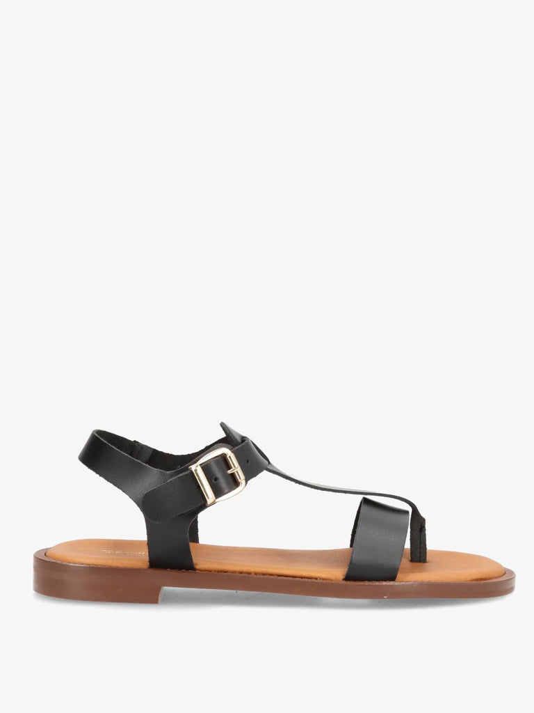 Stylish Black Evita Sandals by Shoedesign Copenhagen - Perfect for Summer Outfits & Beach Vacations