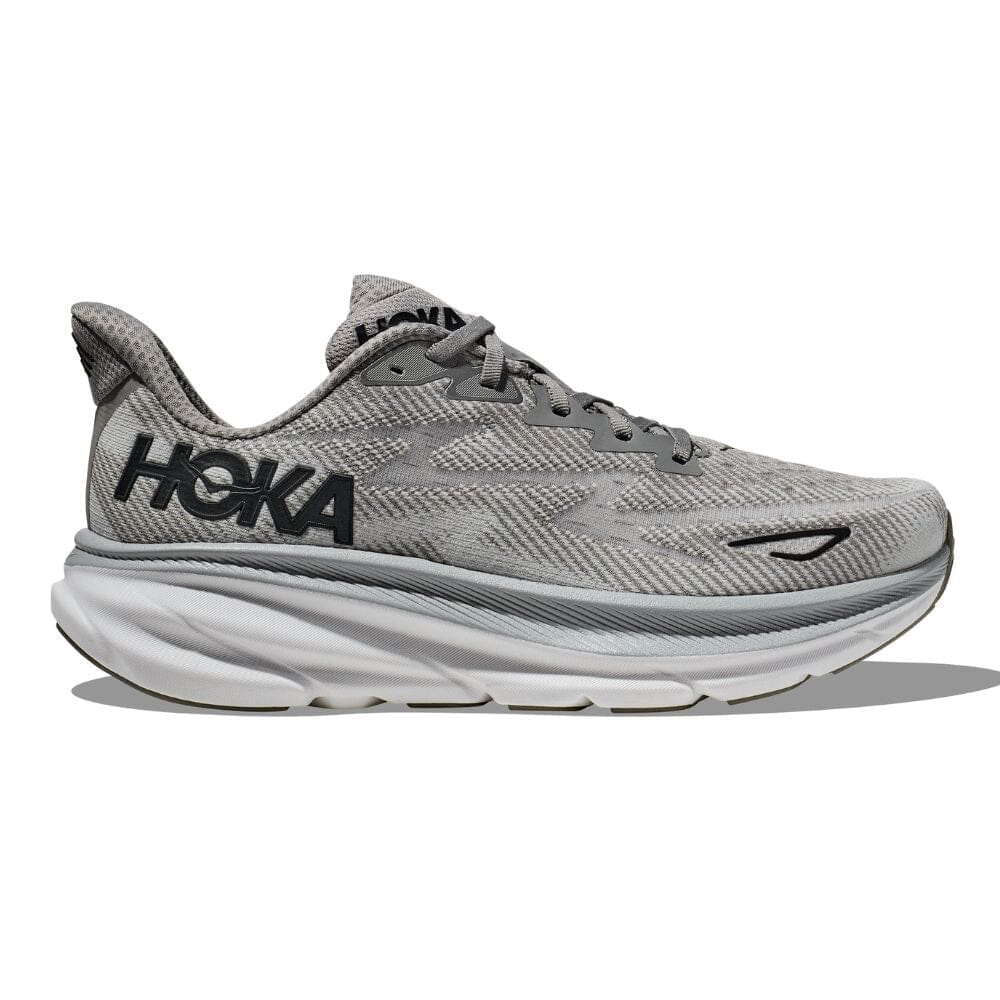 Hoka Men's Clifton 9 Wide Running Shoes - Lightweight Cushioned Sneakers for Road & Trail | Perfect for Jogging, Gym Workouts & Daily Walking