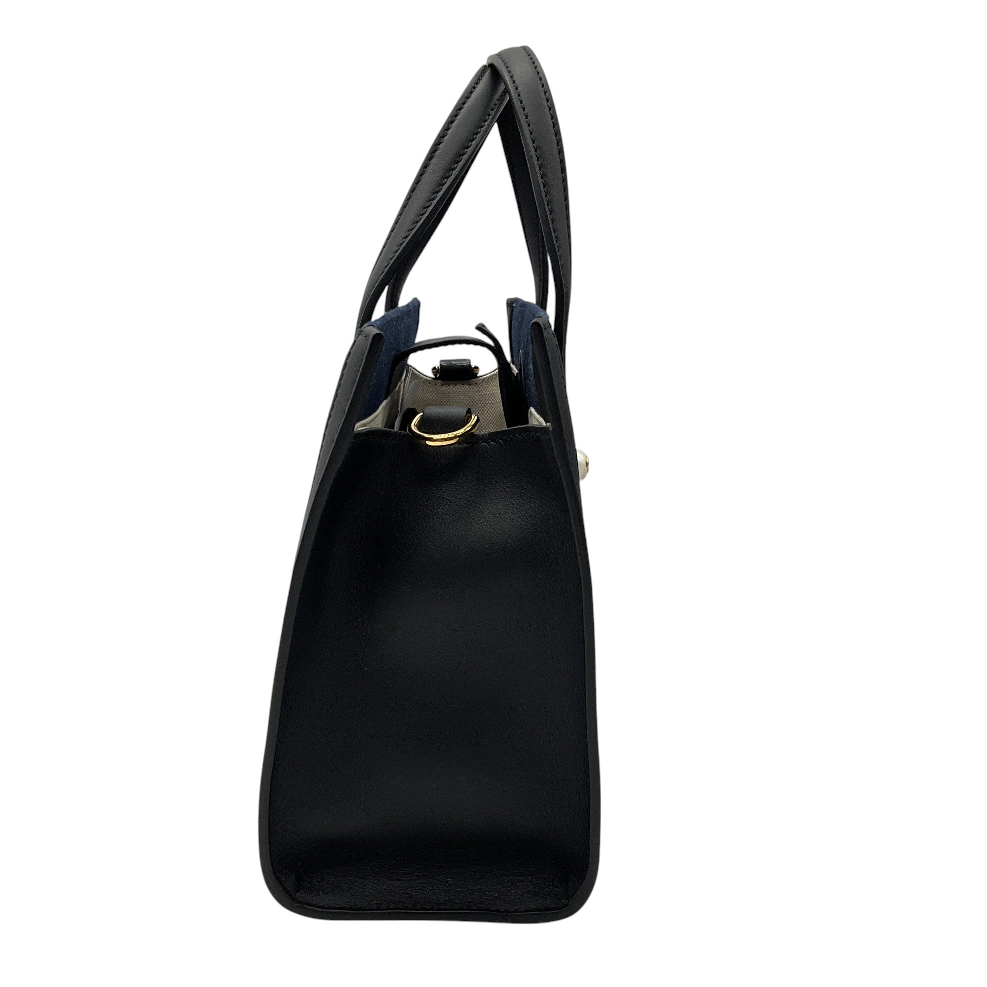 Gucci Dark Blue Denim Tote Bag with Pearl Embellishments & Tiger Embroidery - Luxury Designer Handbag for Women, Perfect for Work, Travel and Everyday Use