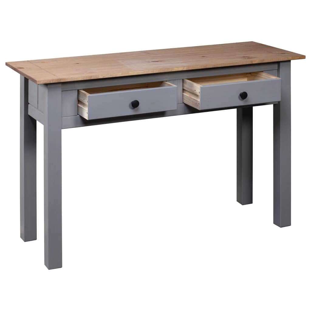 Modern Wooden Writing Computer Desk with 2 Storage Drawers - 43.3