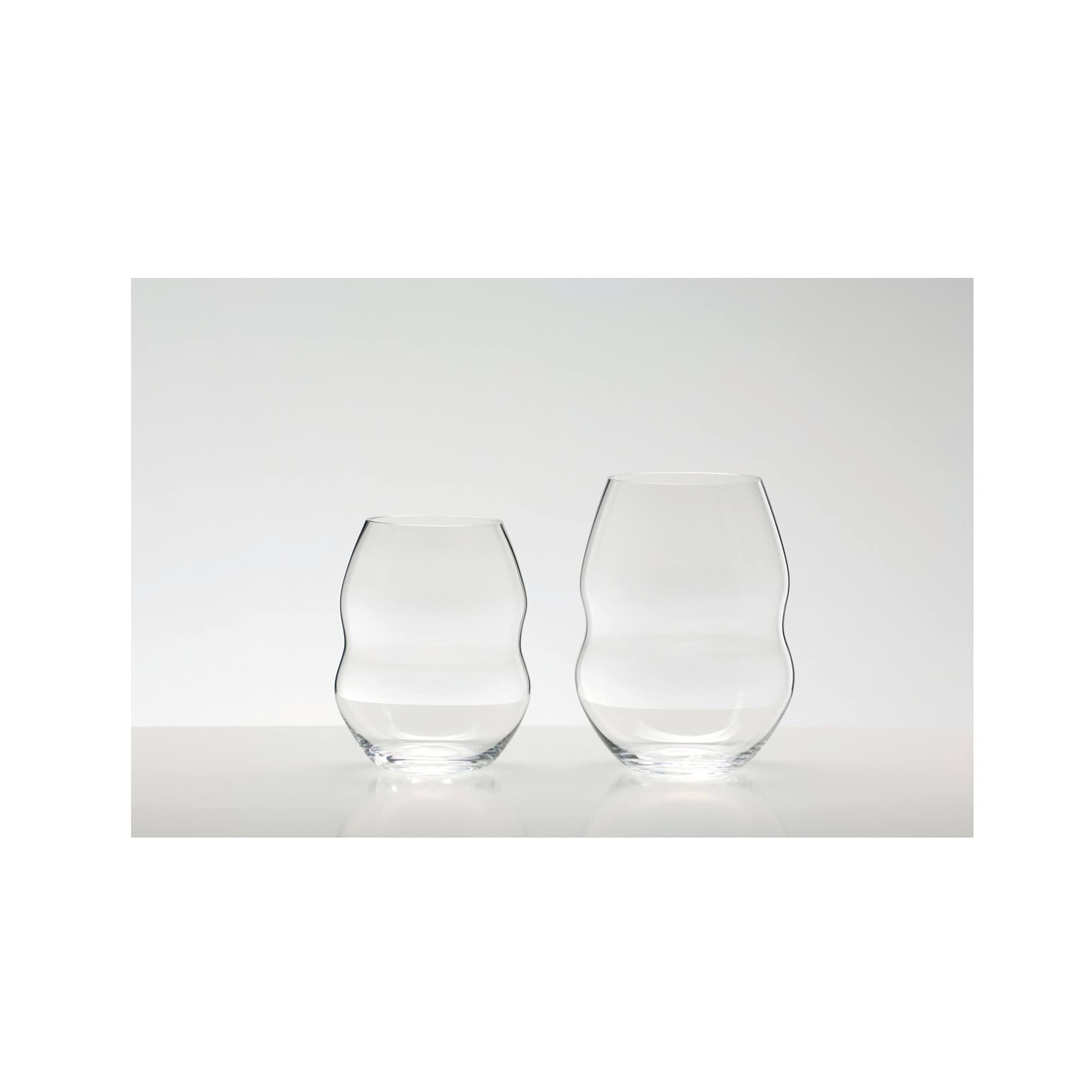 Riedel Swirl Crystal White Wine Glasses Set of 4 - Elegant Stemware for Chardonnay, Sauvignon Blanc & Fine Dining
