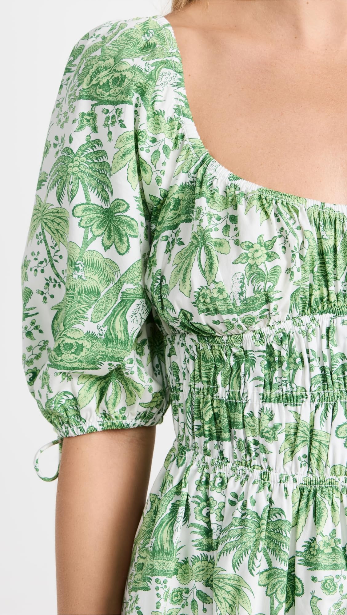 STAUD Women's Mini Faye Dress - Elegant Flowy Midi Dress for Women | Perfect for Weddings, Parties & Date Nights | Summer Casual & Formal Occasions