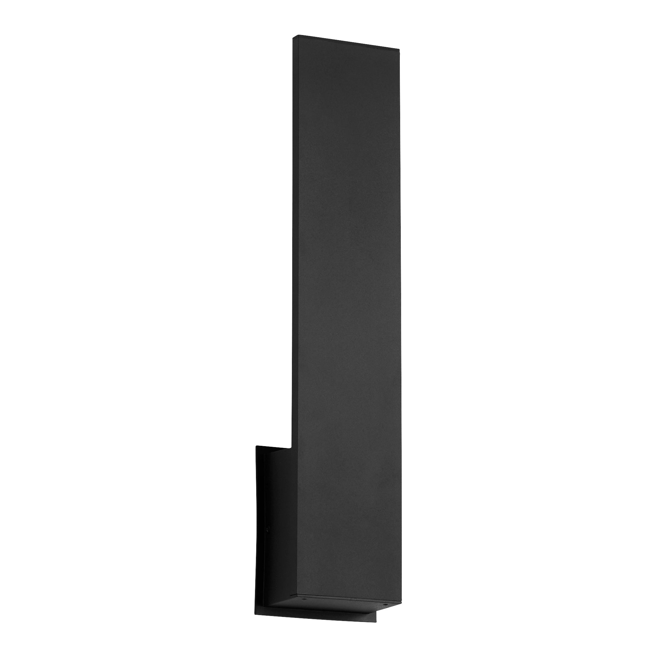 Oxygen Icon 3 749 15 Outdoor Wall Sconce Light Fixture - Black Matte Finish - Waterproof Exterior Lighting for Patio, Garden & Porch
