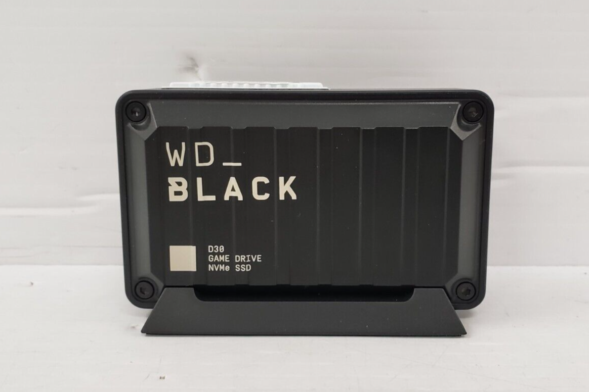 WD D30 SSD Game Drive - 1TB Portable External Solid State Drive for PS5, Xbox, PC & Mac - High-Speed Gaming Storage for Consoles, Laptops & Desktop Computers