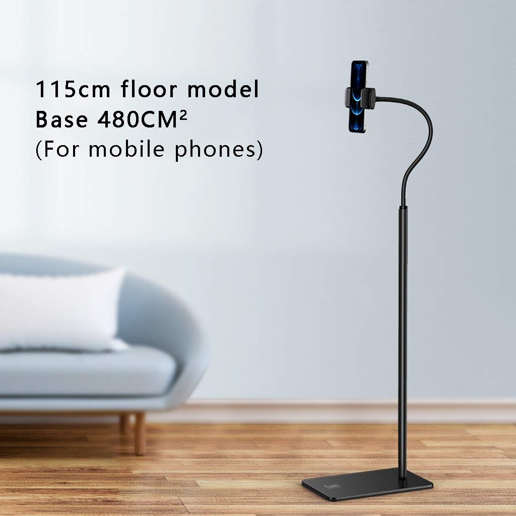 Flexible Gooseneck Phone Stand Holder - Adjustable Bed & Desk Mount with Long Arm for iPhone 12 Mini/11 Pro/XS Max/XR - Perfect for Watching Videos in Bed, Cooking, or Office Work