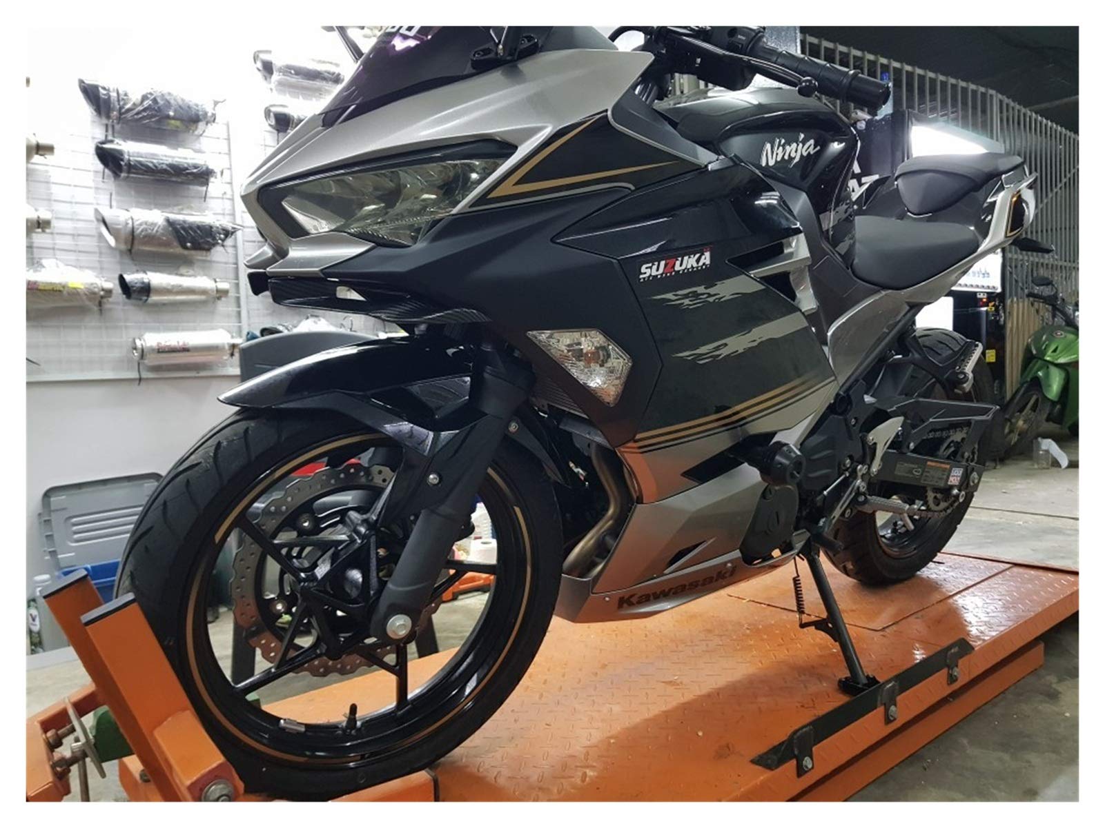 Kawasaki Ninja 1000 Z1000SX Z1000 SX Motorcycle Frame Sliders - Engine Protective Guard Cover for Crash Protection | Durable Fall Protection Accessories for Street & Track Riding