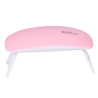 Mini UV LED Nail Lamp - Portable Gel Light Mouse Shape Nail Dryer with USB Cable for All Gel Polish | Perfect for Home Manicures, Travel & Salon Use