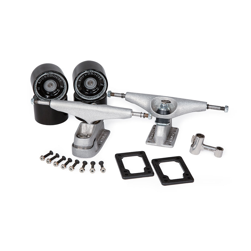 Premium Carver Skateboard Truck Sets & Kits - C7 Complete Skateboard Trucks for Smooth Rides - Perfect for Street Skating, Park Tricks & Cruising
