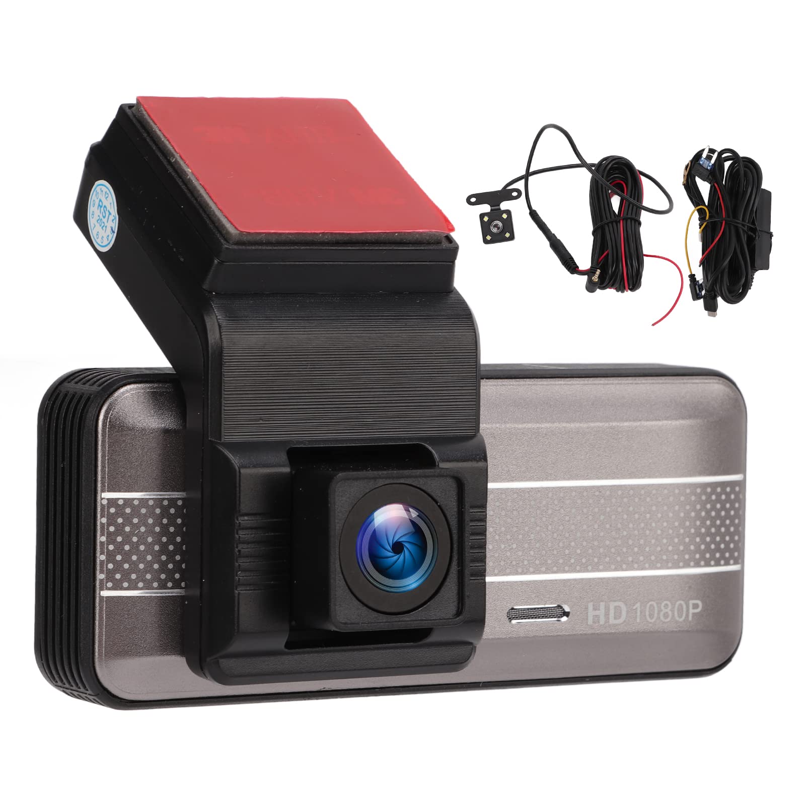 Aramox 3.16 Inch 1080P HD Car Dash Cam with 120° Wide Angle Lens & Night Vision - Rear View Backup Camera for Safe Driving, Parking Assistance, and Road Trip Recording