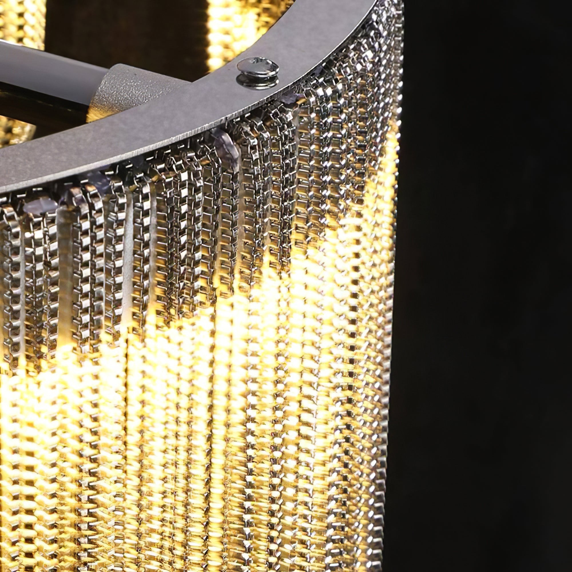 Tassel Wall Lamp - Elegant Boho Home Decor for Bedroom, Living Room & Dorm - Stylish Chain Pendant Light Fixture